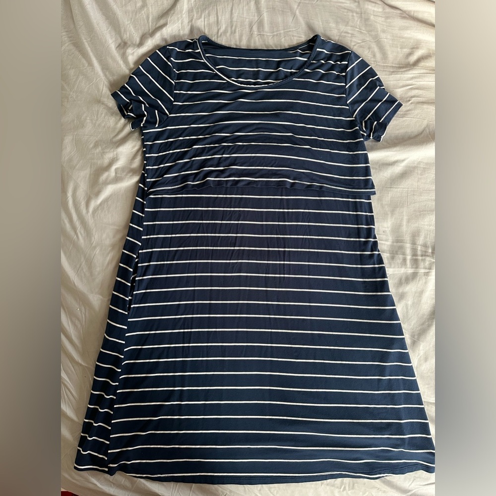 Kindred Bravely Eleanora maternity and nursing lounge dress size XL